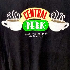 Friends The TV Series  Central Perk Cotton Short Sleeve T-Shirt XL